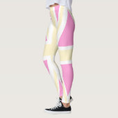 Leggings Drapeau jaune et rose du Royaume-Uni/Union Jack (Gauche)