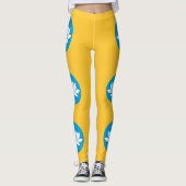 Leggings Drapeau Kalmykia (Devant)