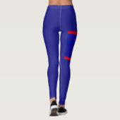 Leggings Drapeau Kriol bélizien du Belize (Dos)