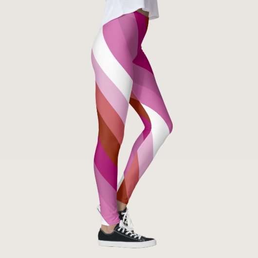 Leggings Drapeau lesbien (Droite)