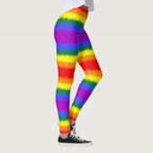 Leggings Drapeau LGBT+ - Légendes larges bandes (Droite)