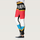 Leggings Drapeau Luxembourg (Gauche)