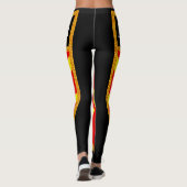 Leggings Drapeau Macédoine (Dos)