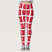 Leggings Drapeau maltais (Devant)
