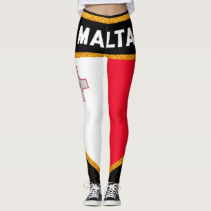 Leggings Drapeau Malte