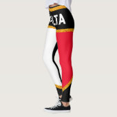 Leggings Drapeau Malte (Gauche)