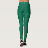 Leggings Drapeau mexicain (Dos)