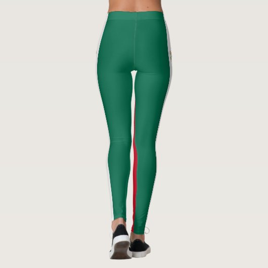 Leggings Drapeau mexicain (Dos)