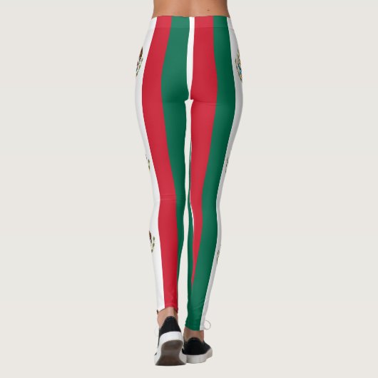 Leggings Drapeau mexicain (Dos)