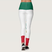 Leggings Drapeau Mexicain - Drapeau du Mexique (Dos)