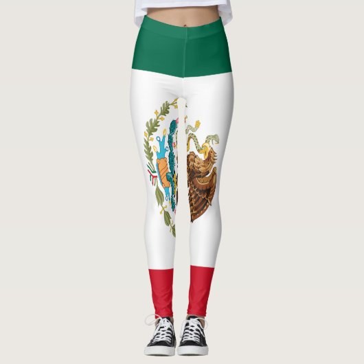 Leggings Drapeau mexicain - Drapeau mexicain (Devant)