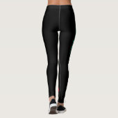 Leggings drapeau mexicain fierté yoga mode femme (Dos)