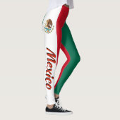Leggings Drapeau mexicain impressionnant du Mexique (Droite)
