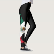 Drapeau mexicain logo féminin stretch moderne