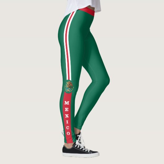 Leggings Drapeau mexicain & Mexique patriotes de mode /spor (Droite)