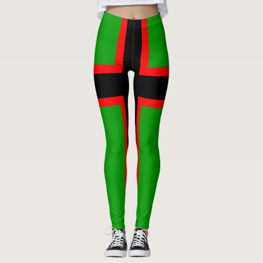 Leggings Drapeau national de Carélie (Devant)