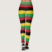Leggings Drapeau national de Guinée-Bissau (Dos)