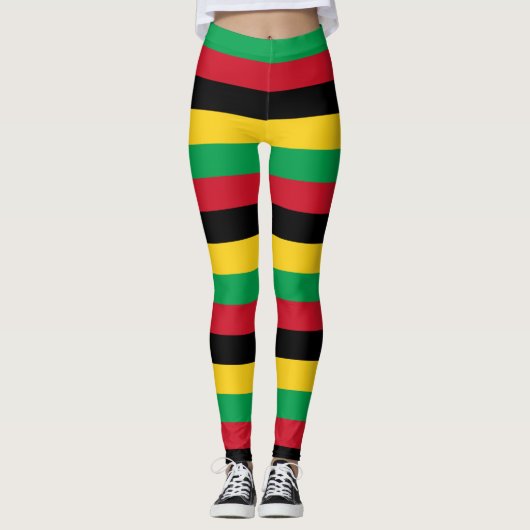 Leggings Drapeau national de Guinée-Bissau (Devant)