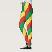 Leggings Drapeau national de la République du Congo (Gauche)