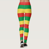Leggings Drapeau national de la République du Congo (Dos)