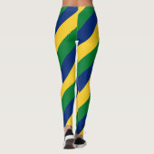 Leggings Drapeau national de Saint-Vincent-et-les Grenadine (Dos)