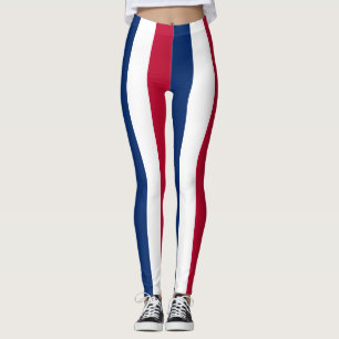 Leggings Drapeau national libérien Couleurs verticales trié