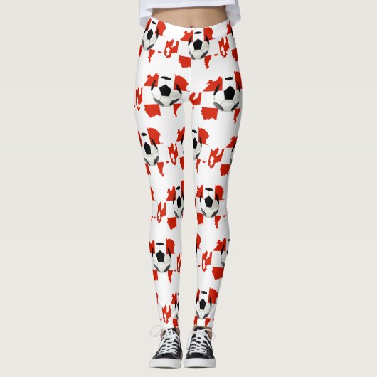 Leggings Drapeau national suisse (Devant)