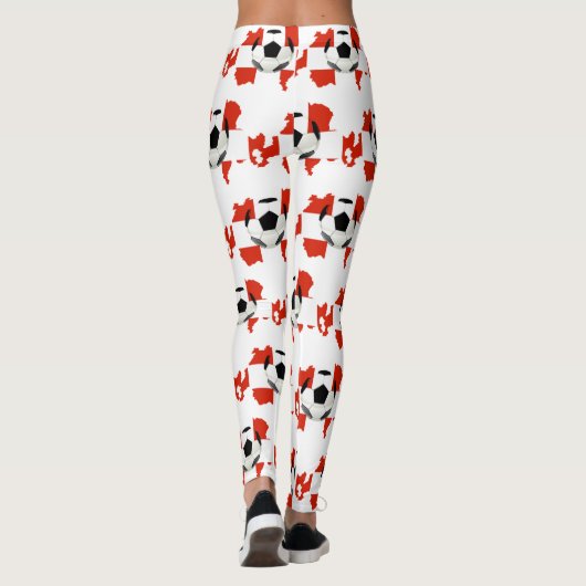 Leggings Drapeau national suisse (Dos)