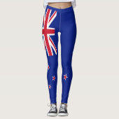Leggings Drapeau néo-zélandais (Devant)