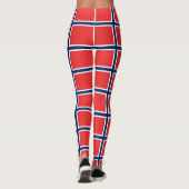 Leggings Drapeau norvégien (Dos)