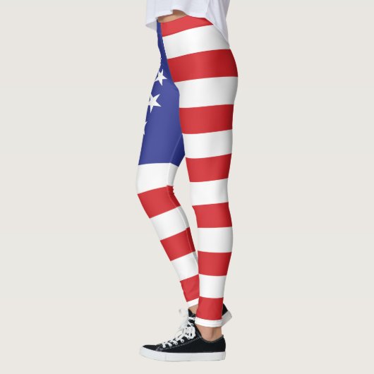 Leggings Drapeau original de Betsy Ross (Gauche)