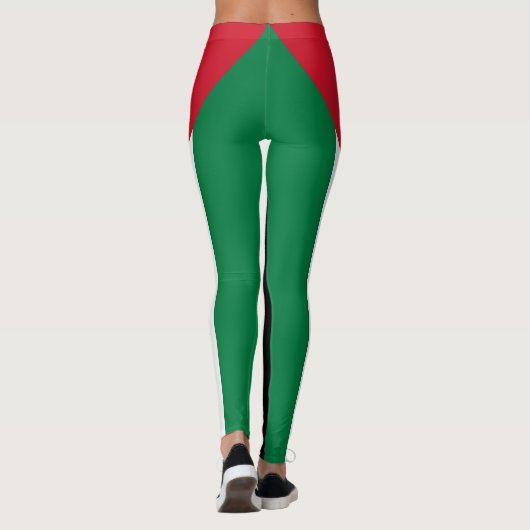 Leggings Drapeau palestinien (Dos)