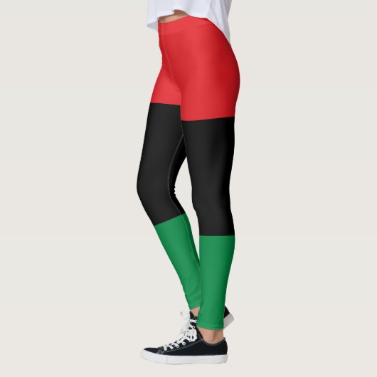 Leggings Drapeau panafricain (Gauche)
