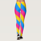 Leggings Drapeau Pansexual (Dos)