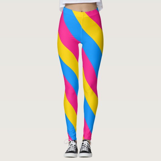 Leggings Drapeau Pansexual (Devant)
