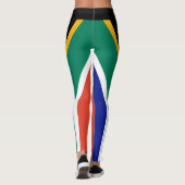 Leggings Drapeau Patriotique Afrique du Sud Bokke (Dos)