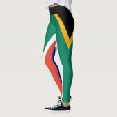 Leggings Drapeau Patriotique Afrique du Sud Bokke (Gauche)