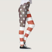 Leggings Drapeau patriotique américain (Droite)