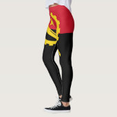 Leggings Drapeau patriotique angolais (Gauche)