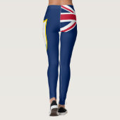 Leggings Drapeau patriotique d'Anguilla (Dos)
