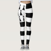 Leggings Drapeau patriotique de Bretagne (Devant)
