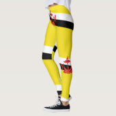 Leggings drapeau patriotique de Brunei (Gauche)