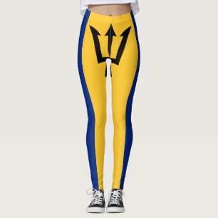 Leggings Drapeau patriotique de la Barbade