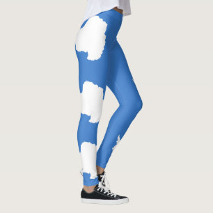 Leggings Drapeau patriotique de l'Antarctique