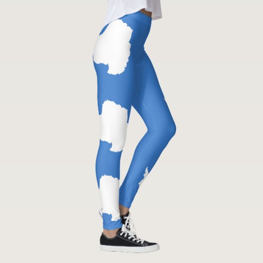 Leggings Drapeau patriotique de l'Antarctique (Droite)