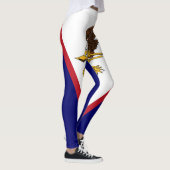 Leggings Drapeau patriotique des Samoa américaines (Droite)