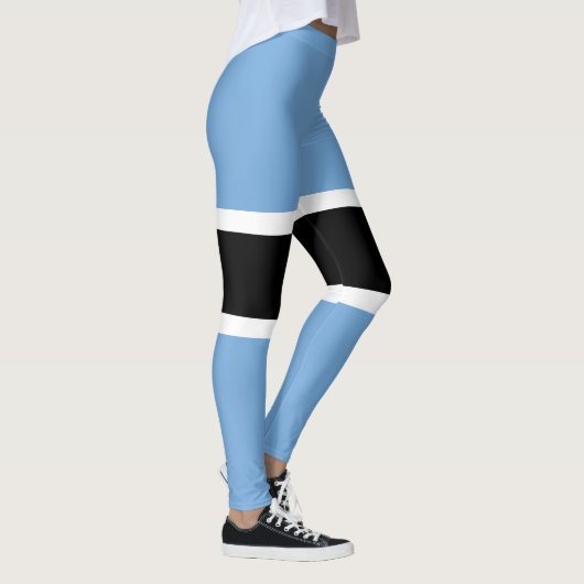 Leggings Drapeau patriotique du Botswana (Droite)