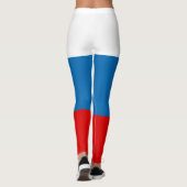 Leggings Drapeau patriotique russe panslave (Dos)