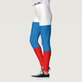 Leggings Drapeau patriotique russe panslave (Gauche)