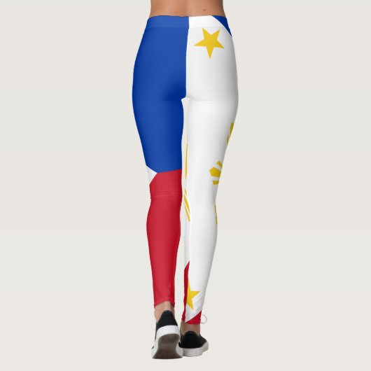 Leggings Drapeau philippin des Philippines (Dos)